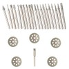 Diamond Burr Set For Rotary Tool Grinding Carving Notching Bur