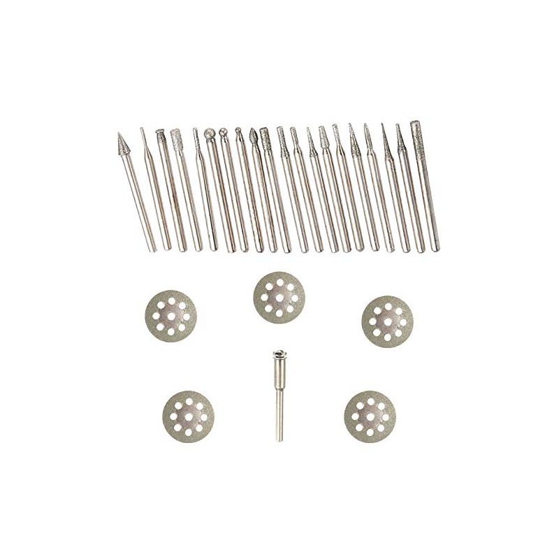Diamond Burr Set For Rotary Tool Grinding Carving Notching Bur