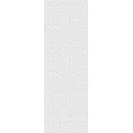 Windowpix 24 x 72 White Seamless Quatrefoil Design Frosted Window Film Privacy Static Cling Film UV Filtering Energy Saving