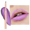Oulac Light Purple Lipliner Pencil, 2in1 Retractable Makup Crayon for