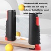SIPYTOPF Table Tennis Net, Adjustable Retractable Ping Pong Net &