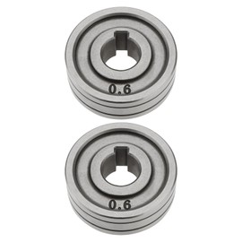 YINETTECH 2 Pieces 30mm Wire Machine Feed Drive Rollers Compatible with MIG Compatible with MAG Welders Equipment Parts (0.6mm/0.8mm V Groove)