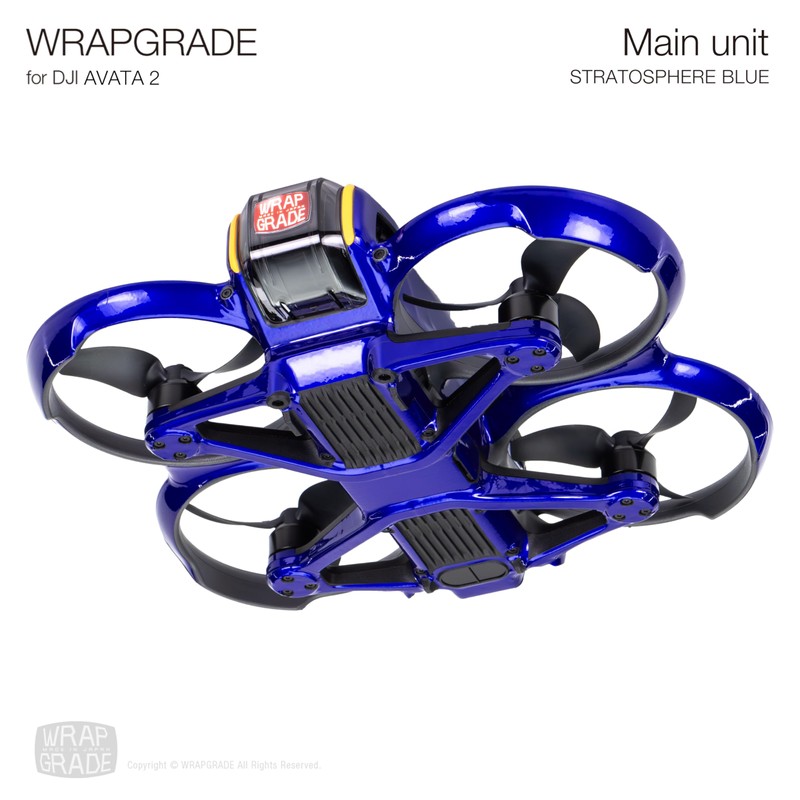 WRAPGRADE Skin Seal for DJI AVATA 2 (Stratosphere Blue)