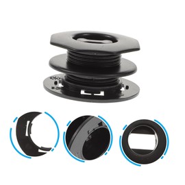 FUNOMOCYA Mat Fixing Clamps 24pcs Carpet Anti-Slip Auto Carpet Retainer Detailing