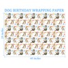 GIOLNIAY Dog Birthday Wrapping Paper for Kids, Boys, Girls -