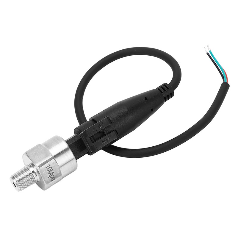 Pressure Transducer 0‑10Mpa Sender Stainless Steel Sensor 1/8in 27NPT Thread