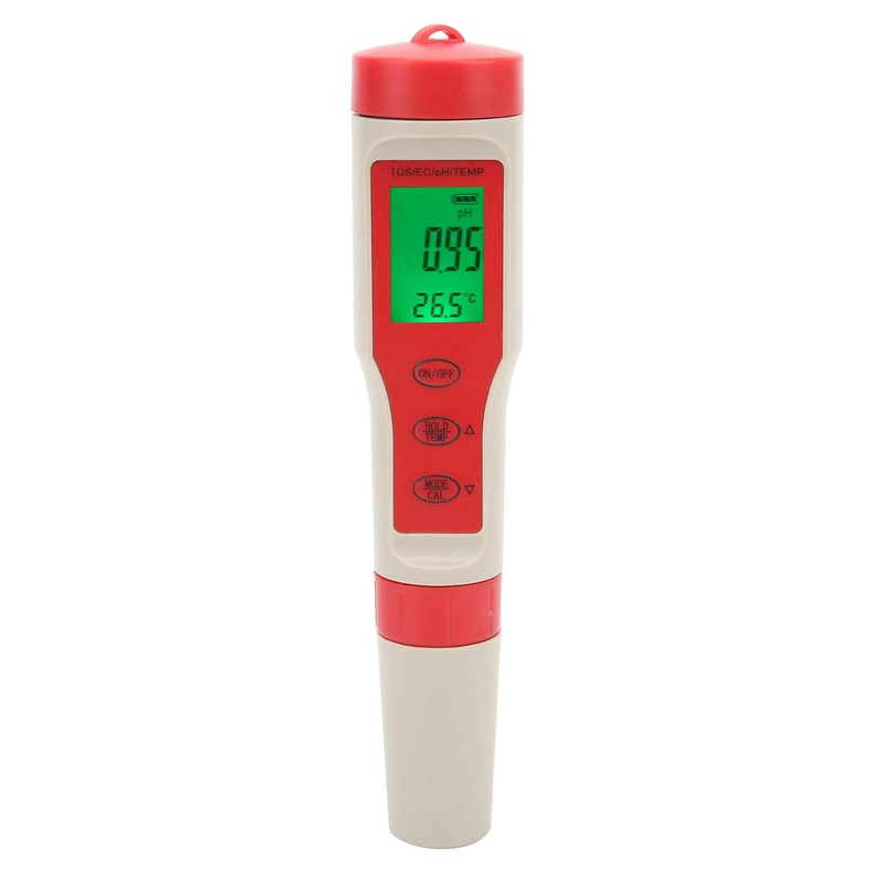 4 in 1 Water Quality Test Pen Portable PH/EC/TDS/Temperature Analyzer