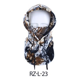 Winter Fleece Thermal Windproof Mask Balaclava Ski Full Face Mask for Men Women - Color: 23
