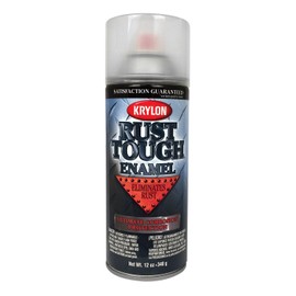 Krylon 12 oz. Rust Tough® Clear Finish Rust Preventive Enamel Paint Aerosol