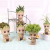Mini Groot Figurine Miniature Model Home Accessories Decompression Artefact Kids