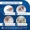 PURTERIA Vapor Barrier Tape with Release Liner, 9 Mil Easy-to-Use