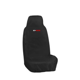 JH AUTOSTORES 777 Single Heavy Duty Driver Car Seat Cover Protector Waterproof - BLACK - 1 x Front For Isuzu D-Max -
