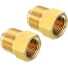PATIKIL 5/8 SAE (7/8"-14UNF) Female Flare x 3/4 SAE (1