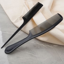 2P Black Hair Comb Set 10ea