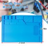 Esd Magnetic Watch Repair Mat, 21.6'' x 13.8'' Silicone Large