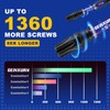 Geinxurn 2 In. Security T25 Impact Magnetic Screwdriver Bit Set,