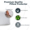 Dudu N Girlie Waterproof Pillow Protector Zipped 2 Pack Cotton