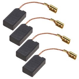 ECSiNG 2 Pairs 6.3x10x17.5mm/0.25x0.39/0.69inch Carbon Brushes Auto Stop Hammer Replacement Part Compatible with HILTI TE14 TE15 TE15C TE18M TE24 TE25 TE104 Power Tool Accessories