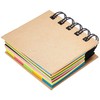 eBuyGB Sticky Notes Box Multi Memo Notepad Portfolio, 5 Colours,