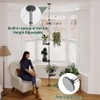 Hershii Indoor Plant Stand Pole Tension Rod Corner Standing Shelf