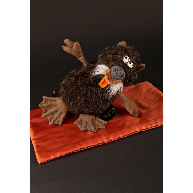 Sigikid Carpe Diem Cuddly Toy, BeastsTown, Brown, One Size