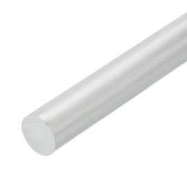 uxcell 1/2"(12mm) Dia Round Aluminum Rod, 8" Long 6061 Aluminum Round Bar Stock for Trailer Garage Projects