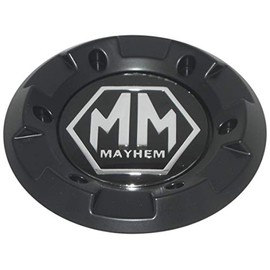 Mayhem Matte Flat Black Wheel Rim Replacement Center Section Cap Only C-231-2