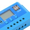 Solar Charge Controller PWM LCD Display Parameter Adjustable 2 USB