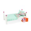 Emily Rose 18-Inch Doll Reversible Owl PC Bedding Gift Set