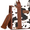 Wrangler Cow Print Tote Bag for Women Western Purse Boho
