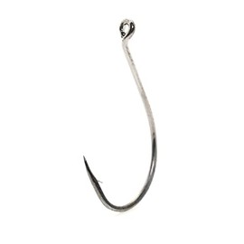 Mustad UltraPoint 92604R Octopus/Beak Fishing Hook, 92604NP-BN-4-25U, Black Nickel, [Size 4, Pack of 25]