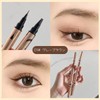 FOMIX All-in-One Eyeliner/Eyebrow Pencil Double Ended Smooth and Never Fall