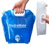 Water Carrier Camping Bottle Collapsible 2 x 5L BPA Free