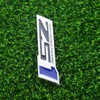 2Pcs Z51 Performance Emblems Engine Hood 3D Package Badge Decal