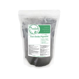 T-MILES Black Iron Oxide(500g),Black Iron Oxide Mineral Pigment,Pigments for Artistic and Decorative Painting, Concrete, Lime, Plaster, Masonry and Paint Products