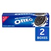 Oreo Chocolate Creme Sandwich Cookies Original, 2-5.25 Oz Boxes -