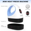 eSeedy Mini Heat Press Machine, 3 Heat Settings& Fast Heating,