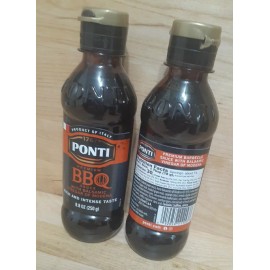Ponti 2: PONTI PREMIUM BBQ SAUCE w/Balsamic vinegar  modena ITALY tomato grape shallot