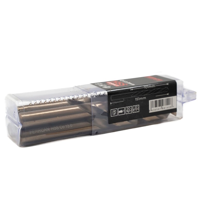 Ferrcan HSS Metal Drill Bit DIN338 M35 5% Cobalt 7-13