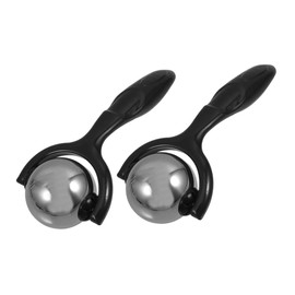 Ipetboom 2pcs Ergonomic Massage Ball for Legs Back Forearms Versatile Handheld Massage Tool for Home Office Relaxation