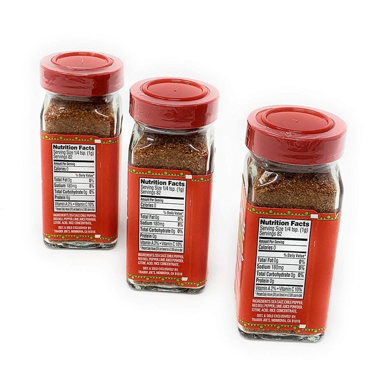Trader Joe's Chile Lime Seasoning Blend, 2.9 oz, Pack of