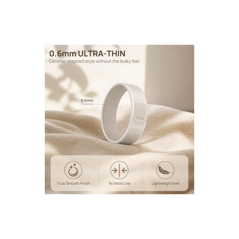 Oura Ring Cover - 2 Pack TPU Anti-Scratch Protector Accessories