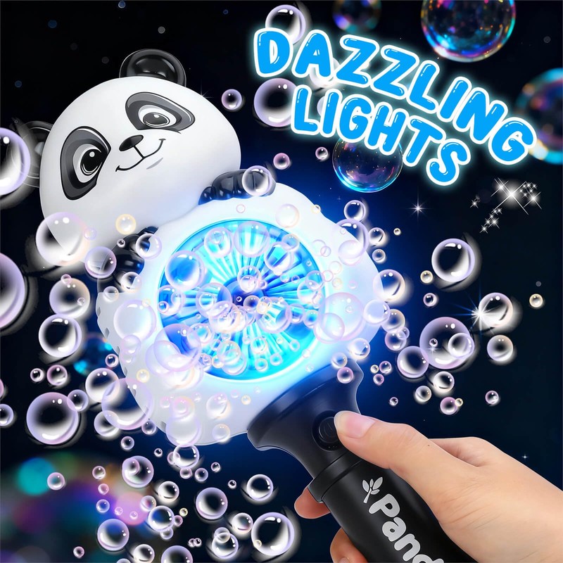 Britik Bubble Wands for Kids Ages 4-8 Years Old: Light
