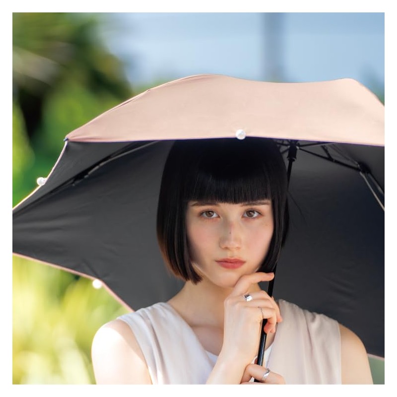 [2025] Wpc. Parasol Blackout Dome Parasol Pearl Mini Off <100%