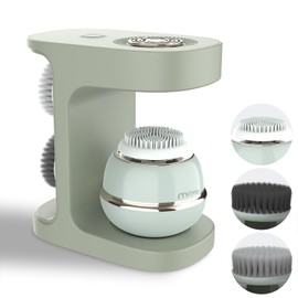 Facial Cleansing Brush Silicone Face Scrubber, Exfoliating Brush, Facial Massage Brush - for Gentle Exfoliation, Massage, Blackhead Removal and Makeup Removal