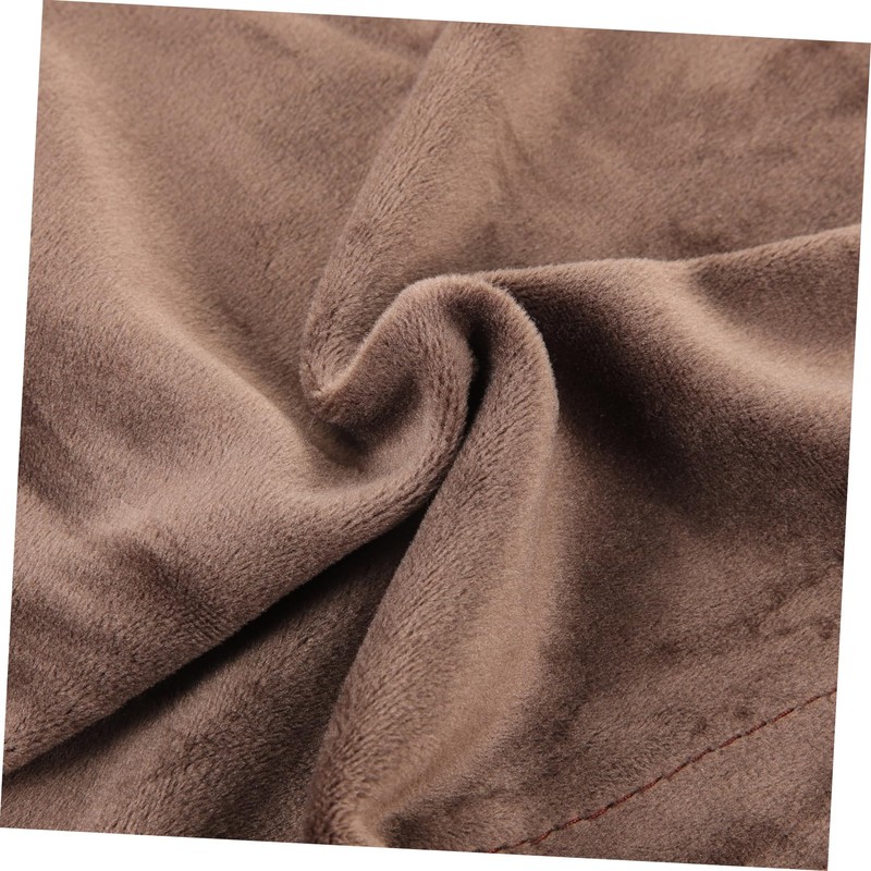 Zerodeko 2Pcs Elastic Sofa Armrest Cover Khaki Protector for Couch