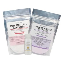 Kit Mascarillas Hidro-plásticas Rose Stem + Lavanda Booster Tipo de piel Todo tipo de piel