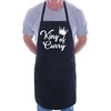 Print4U King Of Curry Men's Funny Slogan Novelty Cooking BBQ