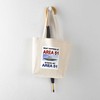 CafePress AREA 51 Tote Bag Reusable Natural Beige Canvas Shopping