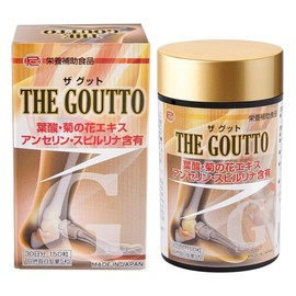 Ribeto Rivet THEGOUTTO Minute Spirulina Anserine Chrysanthemum Care Support Tablets, 1 pc, 1g / Ribeto 리벳 THEGOUTTO 분 스피루리나 안세린 국화꽃 케어 지원 정제, 1개, 1g